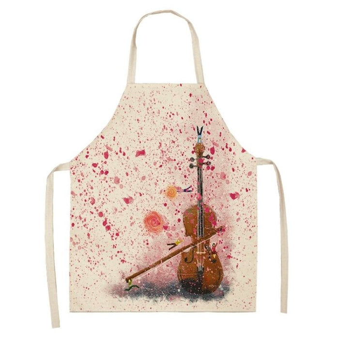 Piano Cotton Kitchen Apron