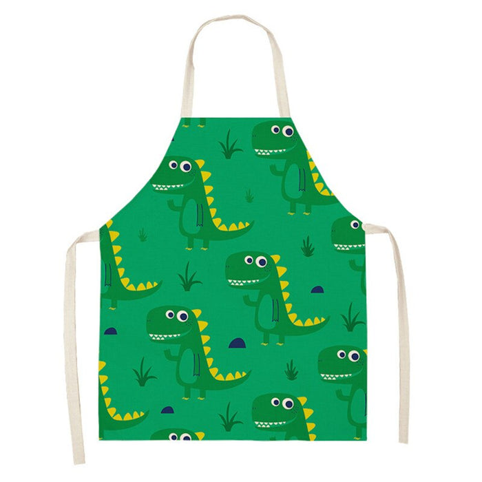 Cartoon Print Kitchen Apron