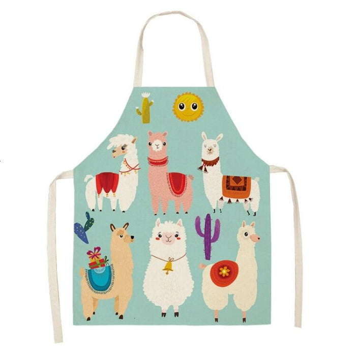 Camel Cactus Kitchen Apron