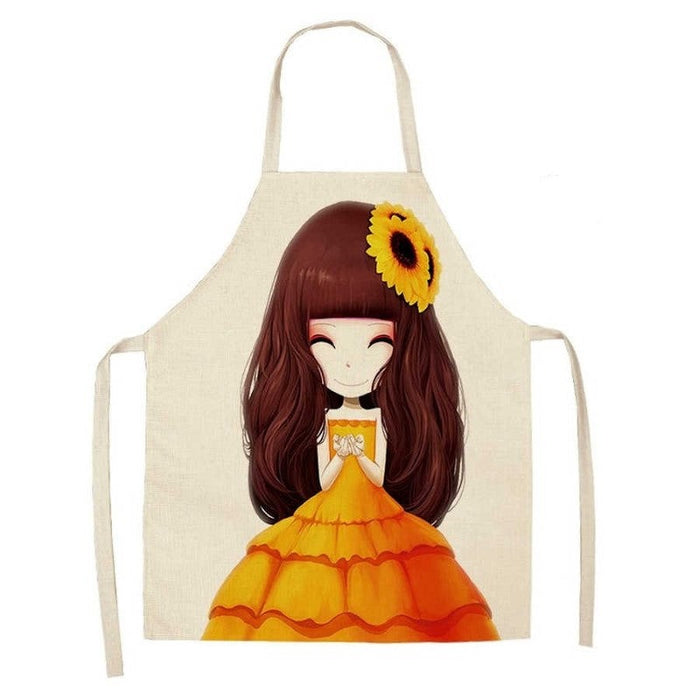 Anime Print Apron