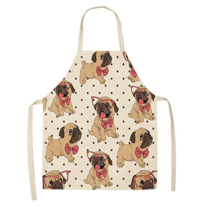 Unisex Dog Printed Aprons