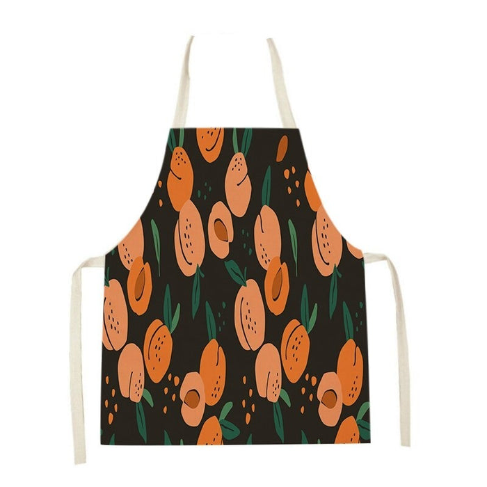 Flower Printed Apron