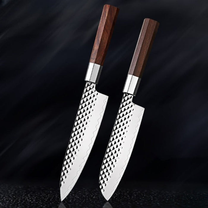 Composite Steel Three-layer Kitchen Knives Sets