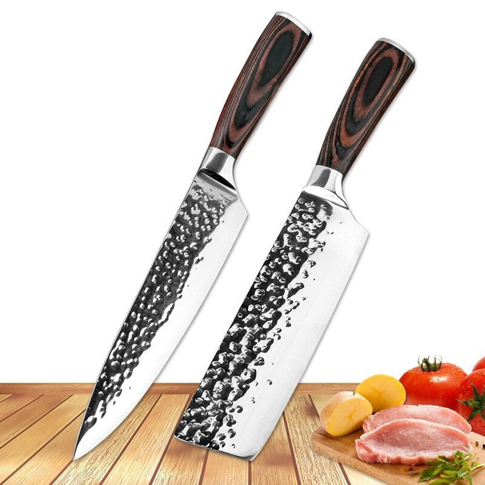 Japanese Stainless Steel High Carbon Knife Set