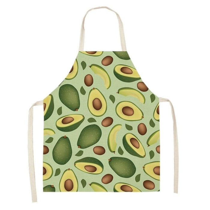 Avocado Tropical Printed Aprons