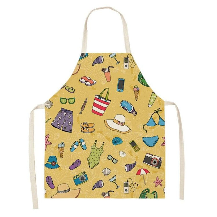 Unisex Baking Printed Aprons