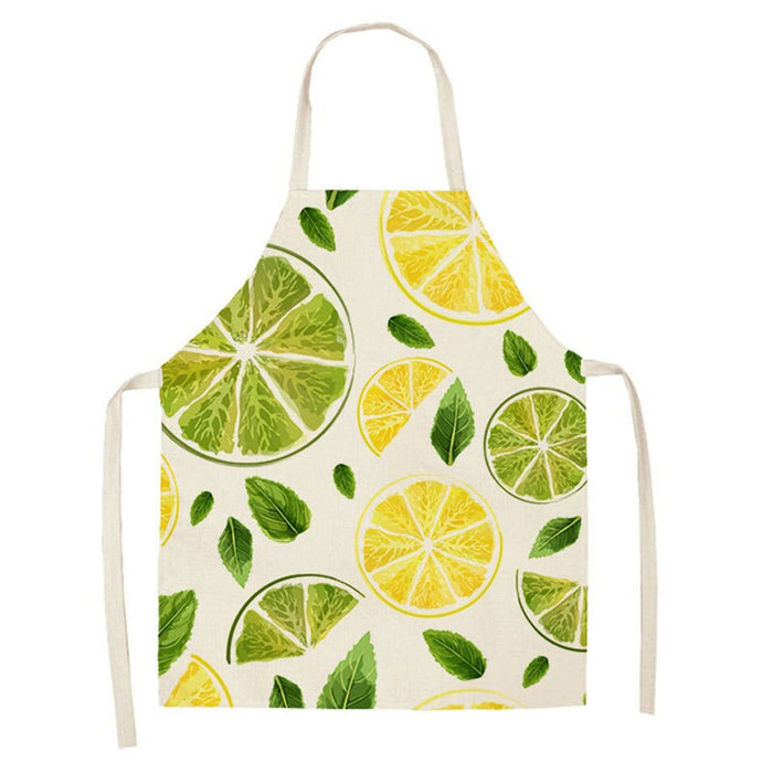 Fruit Patterned Kitchen Apron