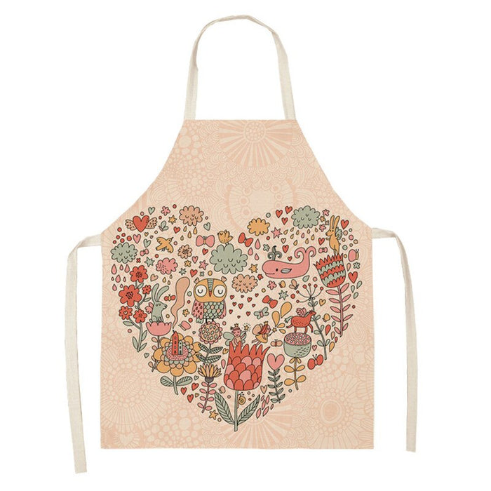 Cartoon Animal Pattern Customizable Apron