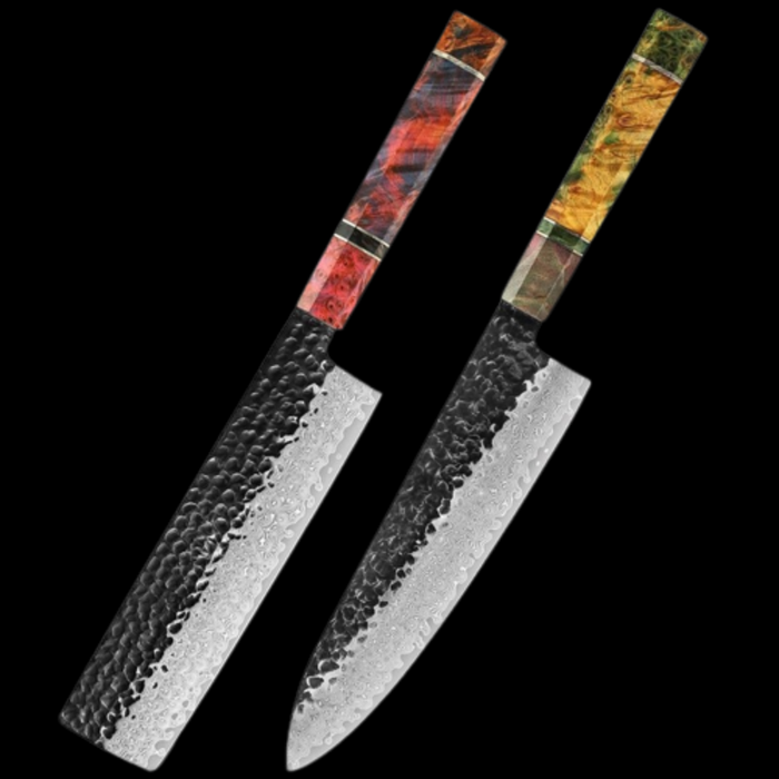 Original Forged Damascus Steel Kitchen Chef Knife Sets