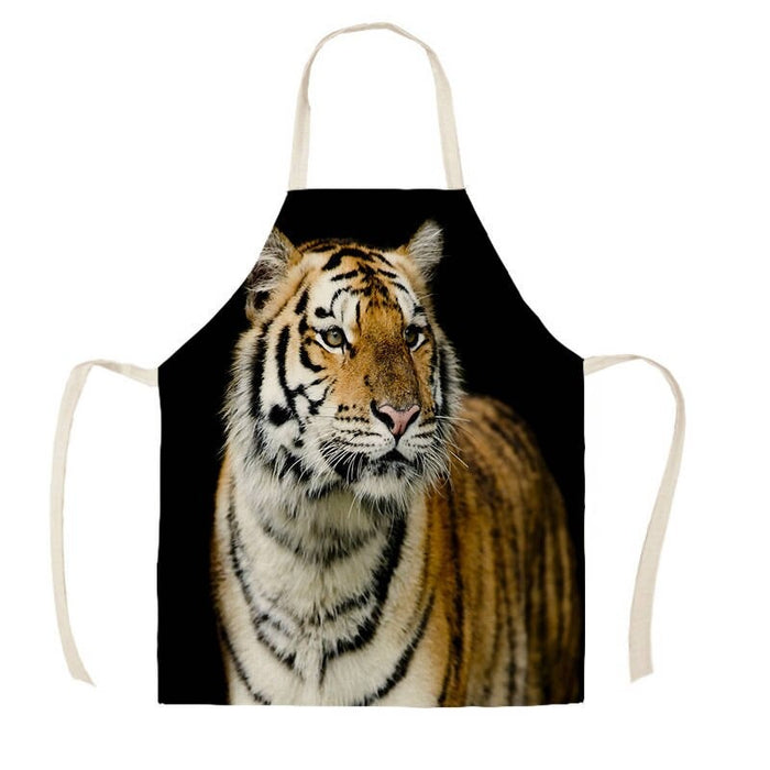 Animal Printed Household Kitchen Apron