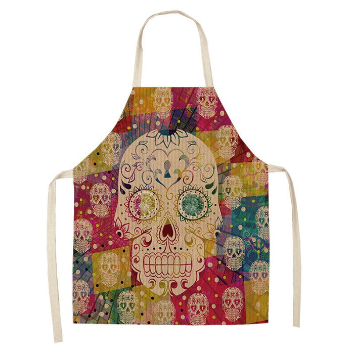 Patterned Kitchen Apron