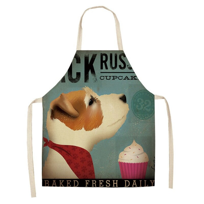 Dog Pattern Apron