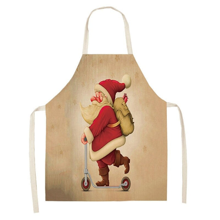 Merry Christmas Themed Aprons