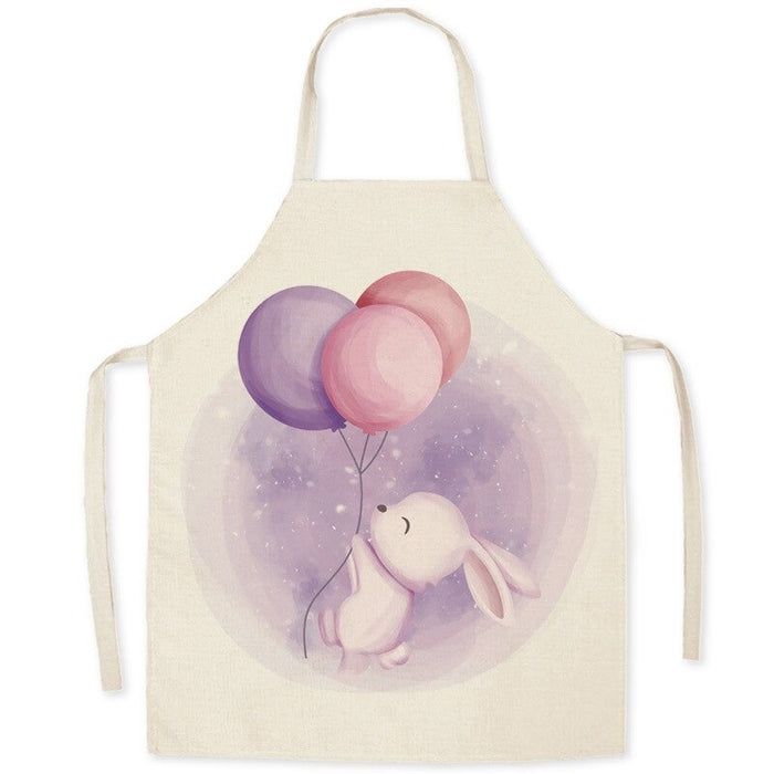 Easter Bunny Print Aprons