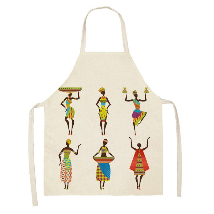 African Style Printed Apron