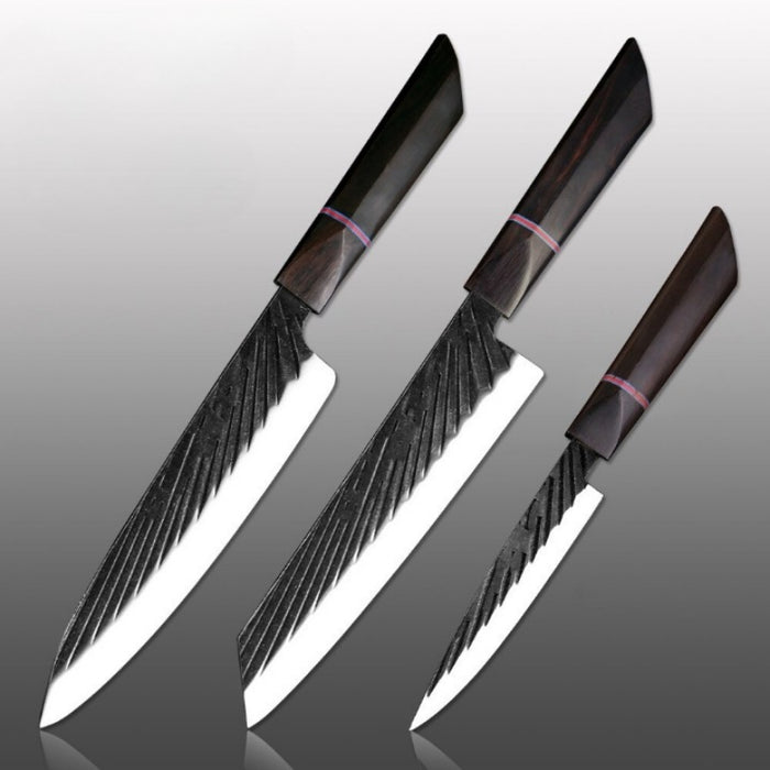 Forged Japanese Stainless Steel Sharp Knife Sets