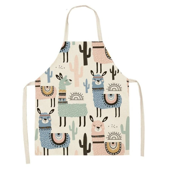 Camel Cactus Printed Apron