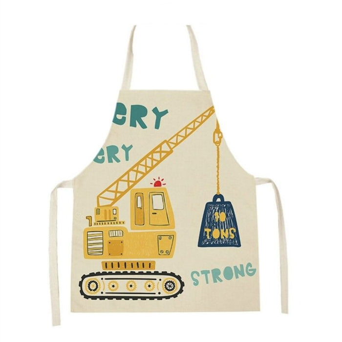 Printed Cooking Kitchen Apron