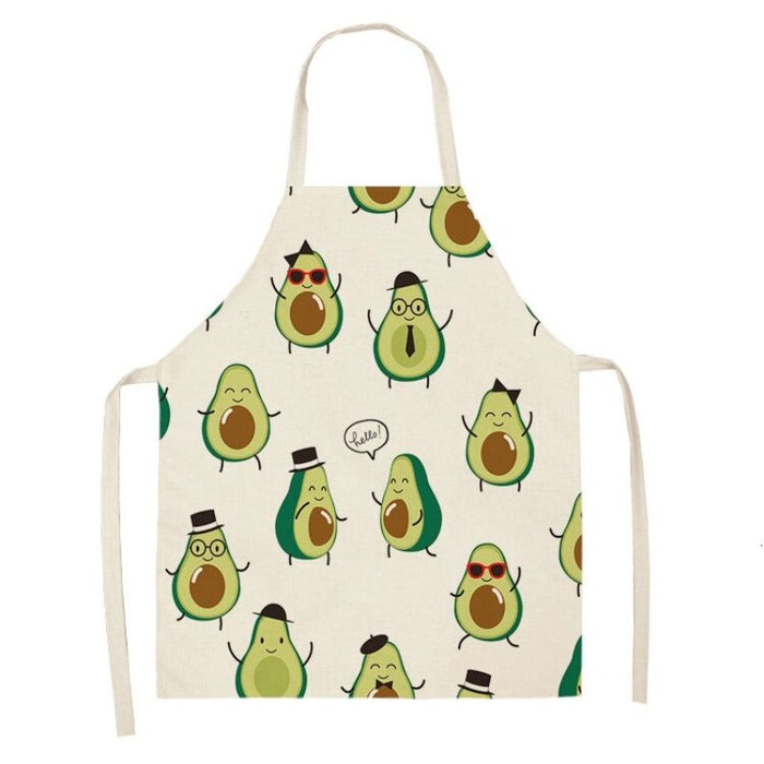 Avocado Tropical Printed Aprons