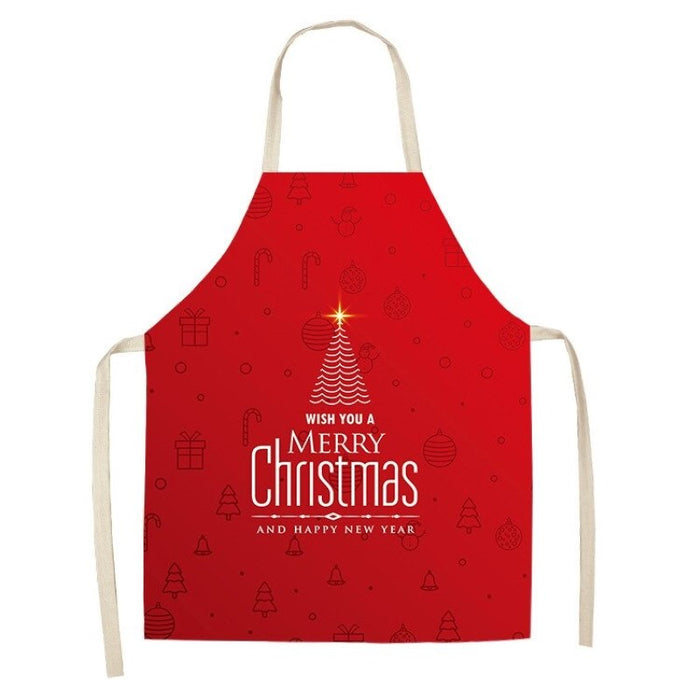 Home Cooking Baking Christmas Sleeveless Aprons