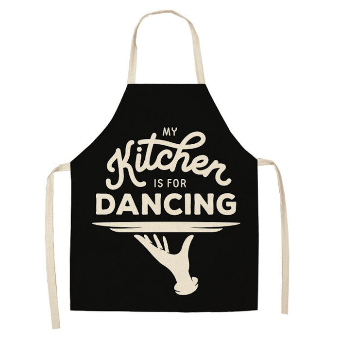 Cutlery & Quotes Printed Kitchen Aprons