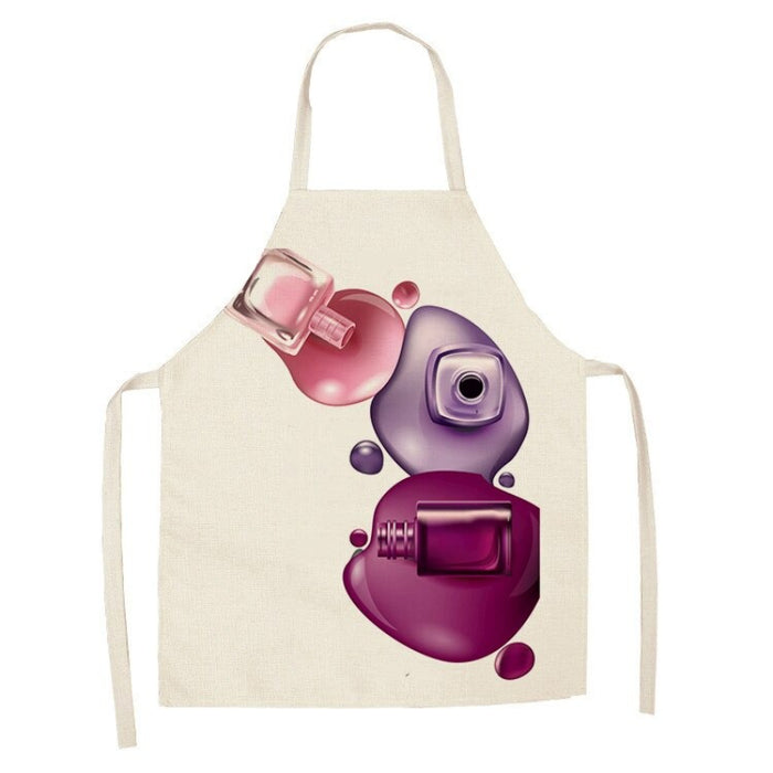 Sleeveless Color Printed Apron