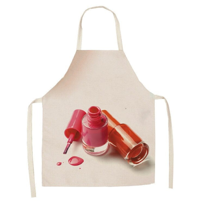 Sleeveless Color Printed Apron