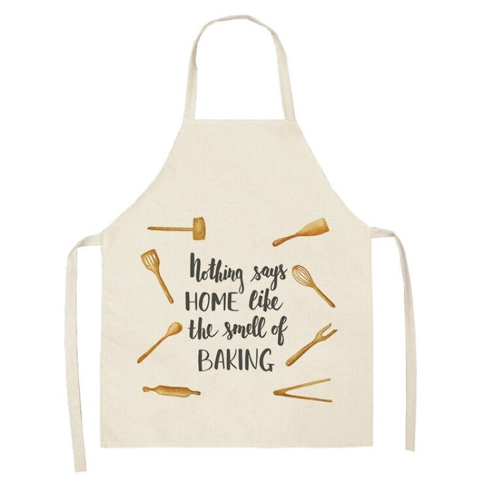 Letter Print Kitchen  Aprons