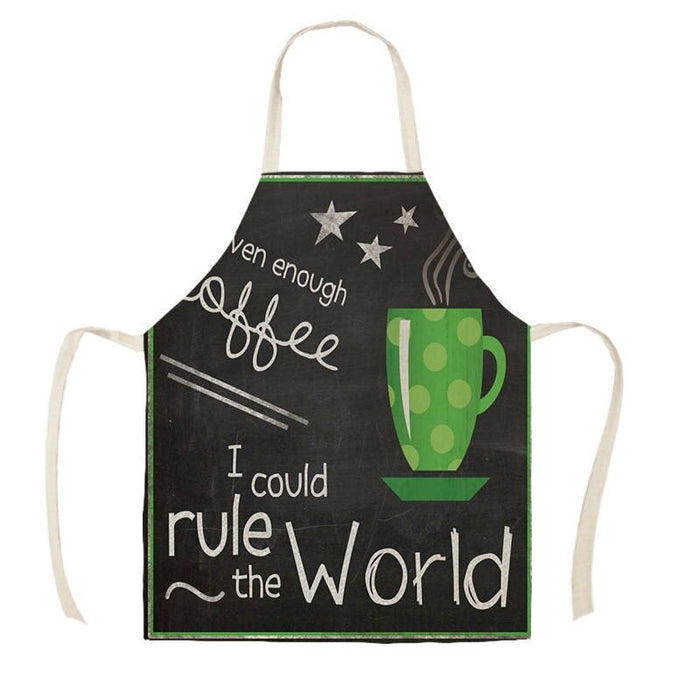 Coffee Pattern Kitchen Apron