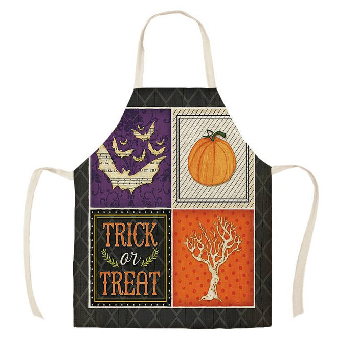 Halloween Kitchen Print Apron