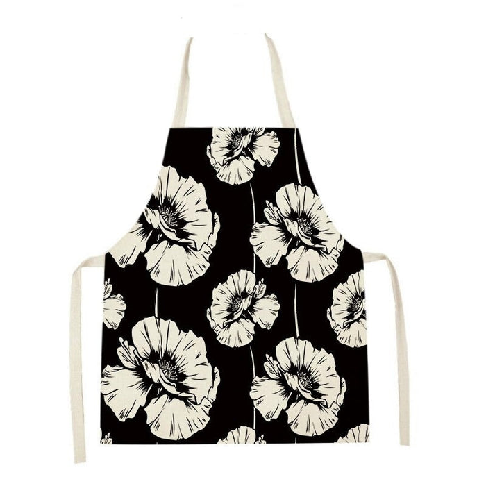 Cleaning Plant Flower Kitchen Cooking Apron