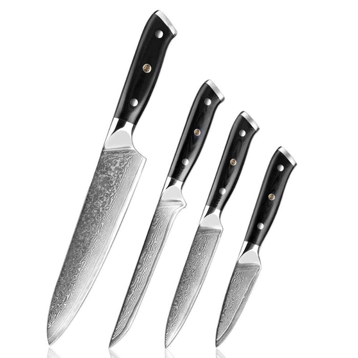 Damascus Steel Chopping Knife Sets