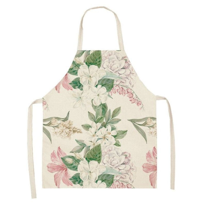 Floral Printed Sleeveless Aprons