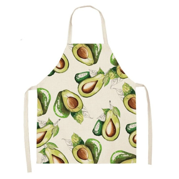 Avocado Tropical Printed Aprons