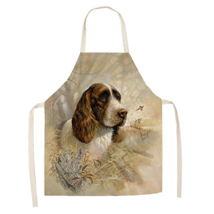 Puppy Printed Cleaning Apron