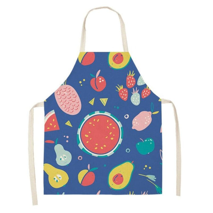 Summer Fruit Pattern Apron