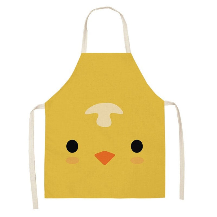 Animals Faces Print Aprons