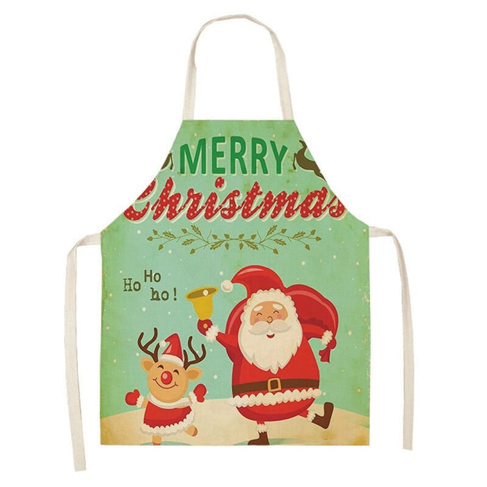 Merry Christmas Themed Aprons