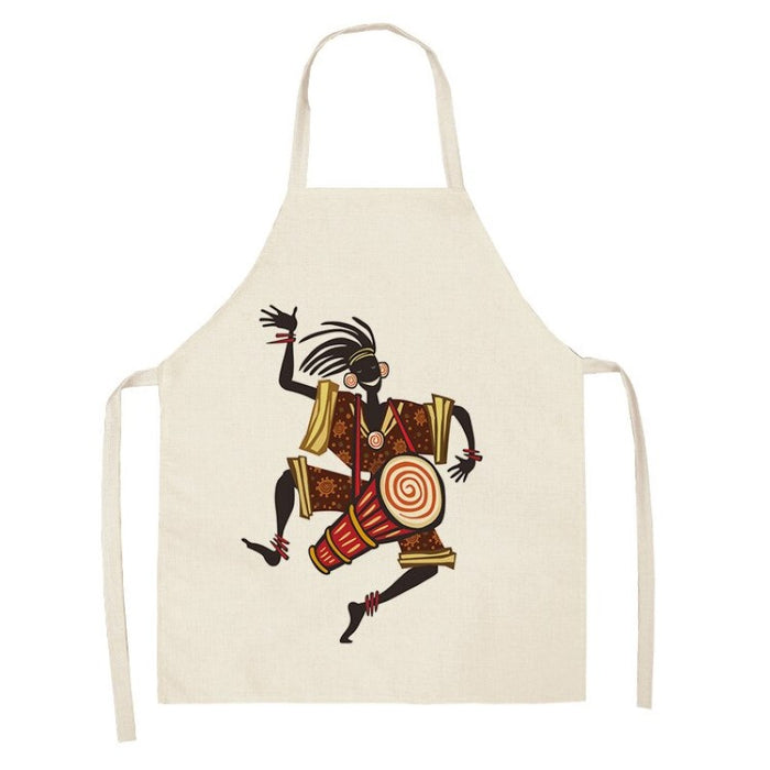 African Collection Style Printed Kitchen Apron