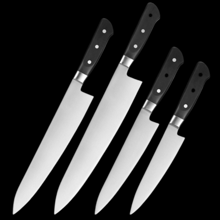 Ultra Sharp Stainless Steel Kitchen Chef Knife Set