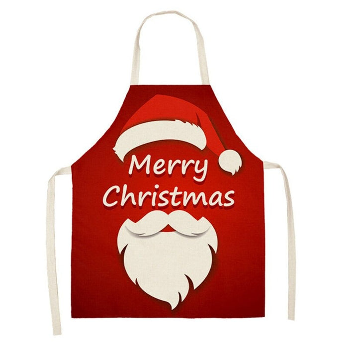 Printed Christmas Themed Aprons