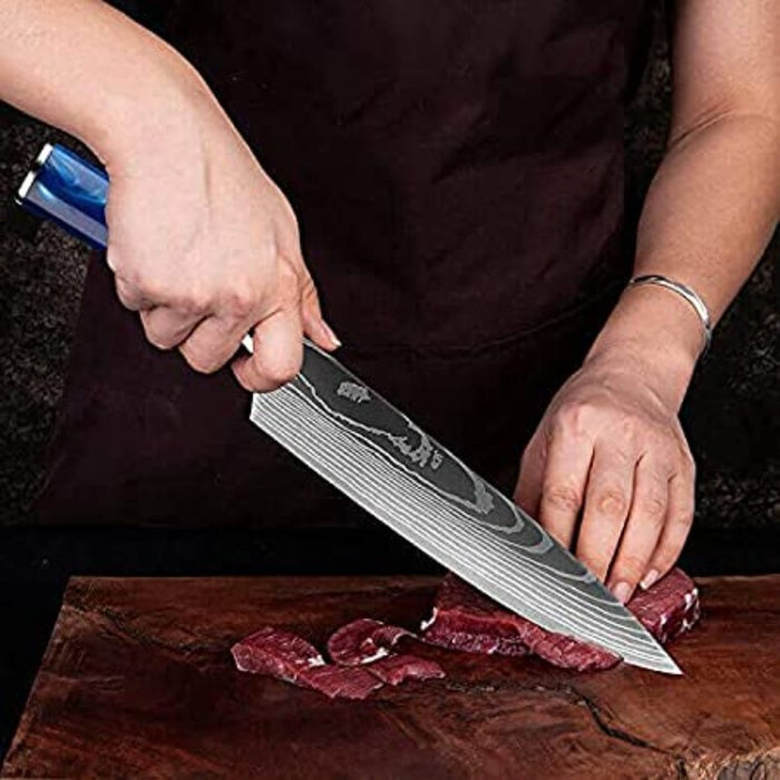 8 Inch Professional Damascus Pattern Chef Knife