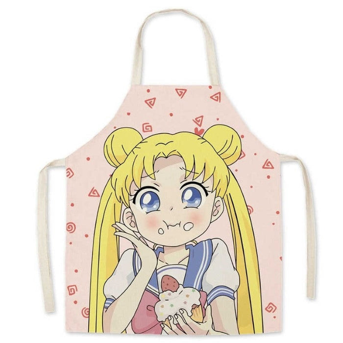 Anime Print Apron