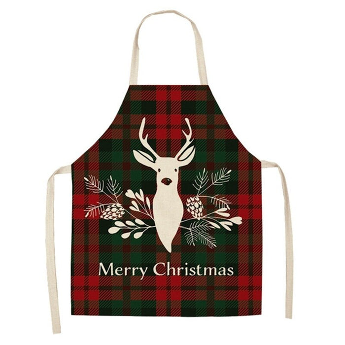 Christmas Pattern Kitchen Apron