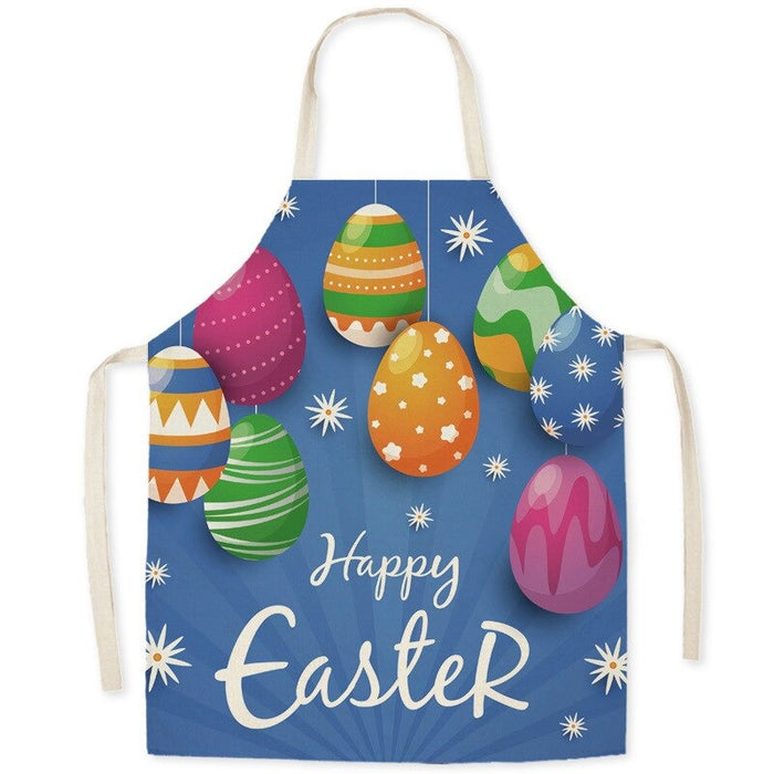 Easter Bunny Print Aprons