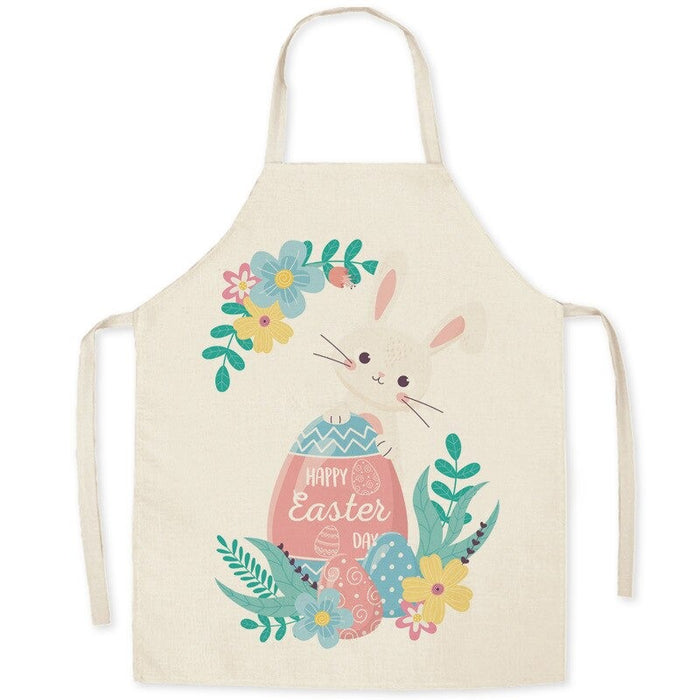 Easter Bunny Print Aprons