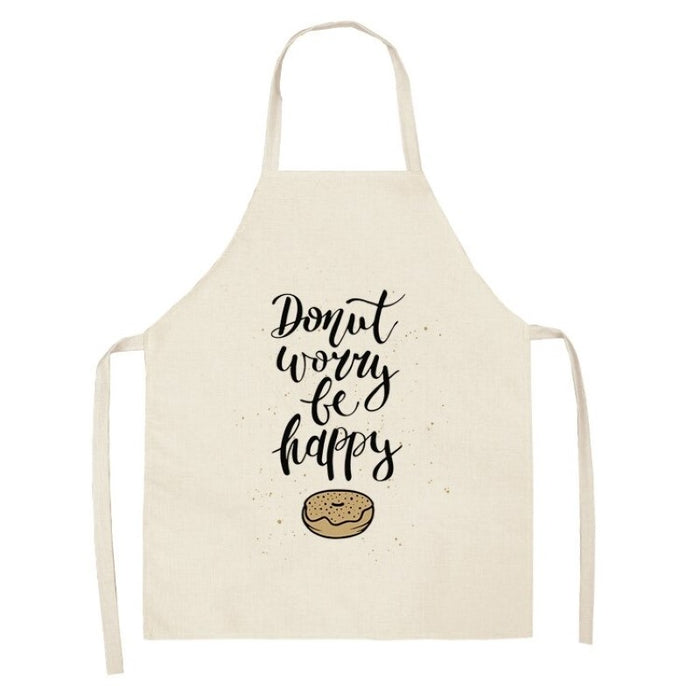 Letter Printed Kitchen Aprons