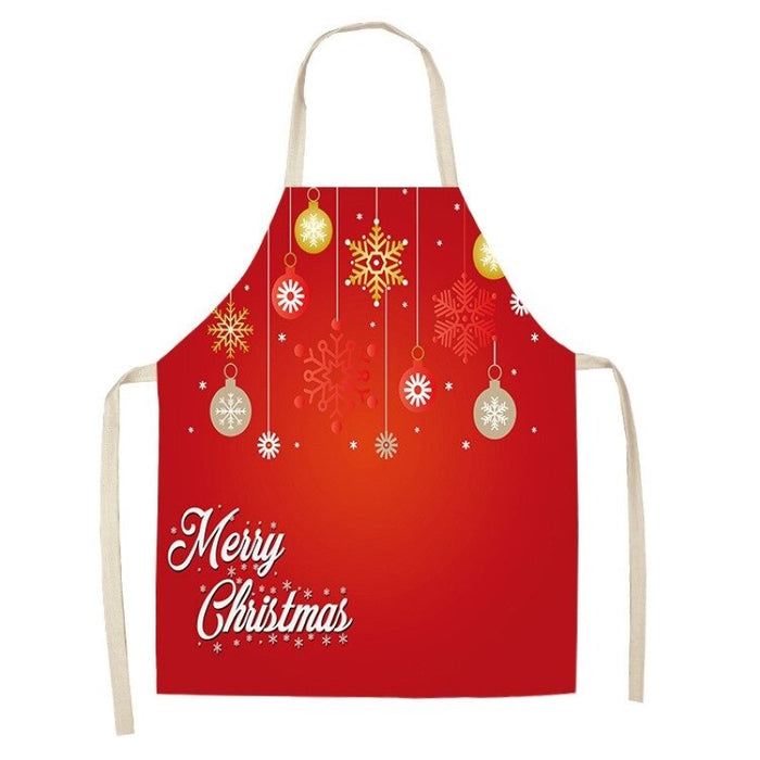 Home Cooking Baking Christmas Sleeveless Aprons