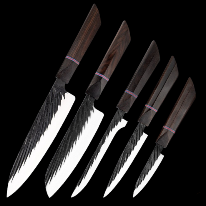 Handmade Forged Japanese Kitchen Knife Sets