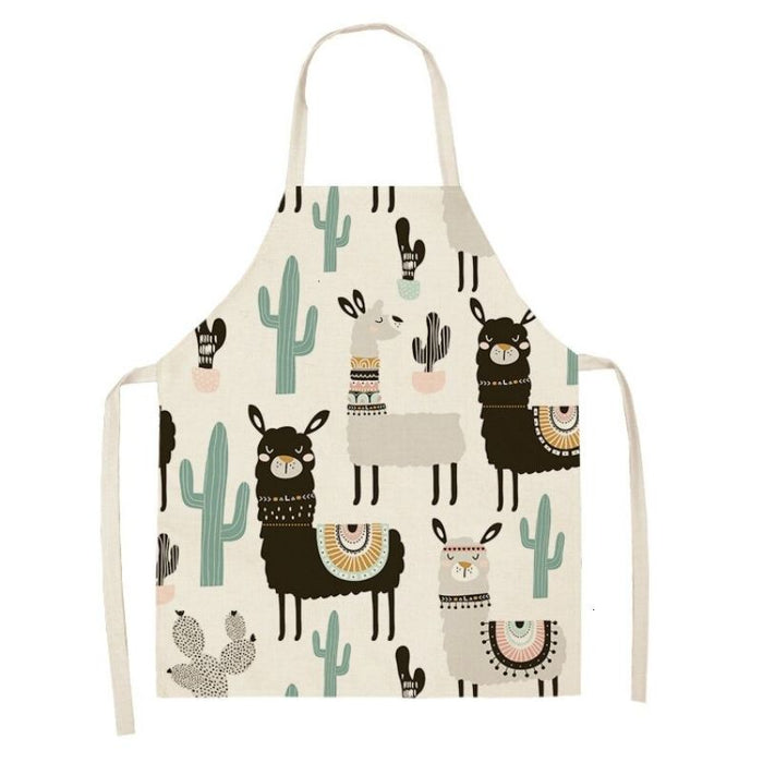 Camel Cactus Printed Apron